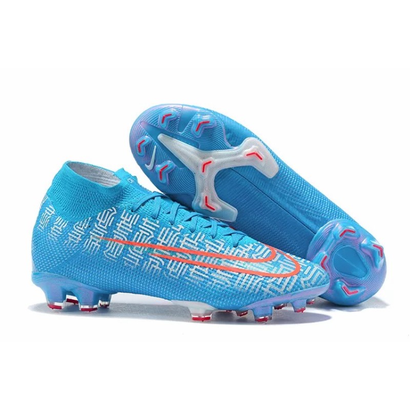 Botas de Fútbol Nike Mercurial Superfly VII 360 Elite FG Negro / Rojo&Blanco / Naranja / Celeste / Azul / Blanco&Rojo (#38~#45)