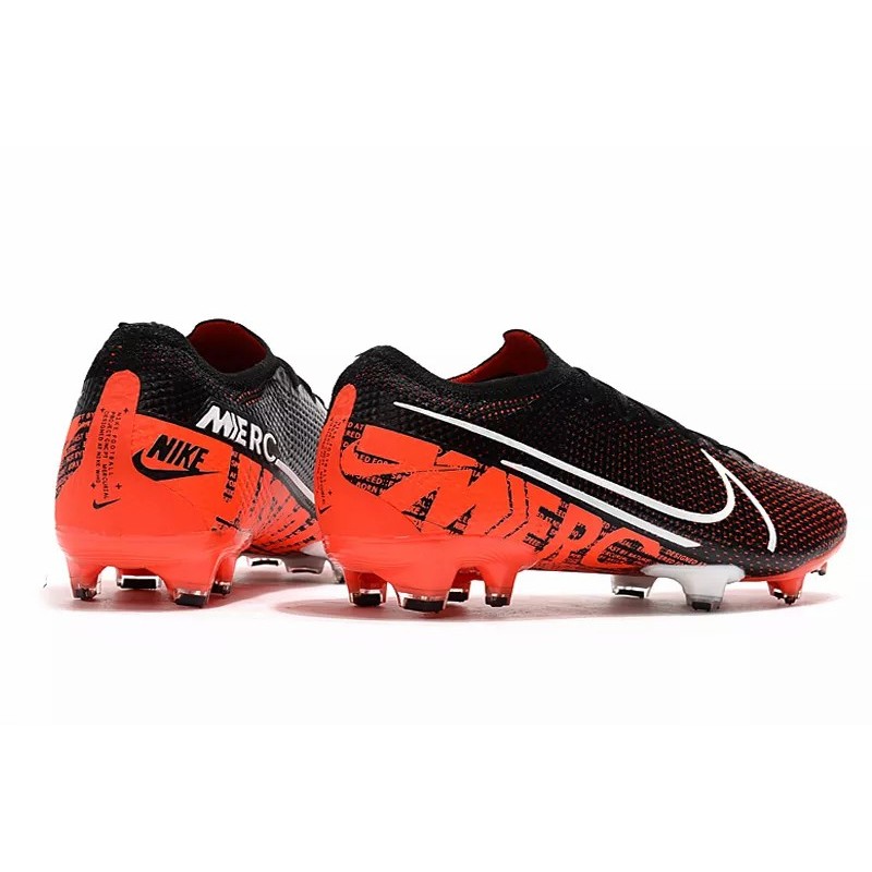 Botas de Fútbol Nike Mercurial Vapor 13 Elite FG Negro&Rojo (#39~#45)
