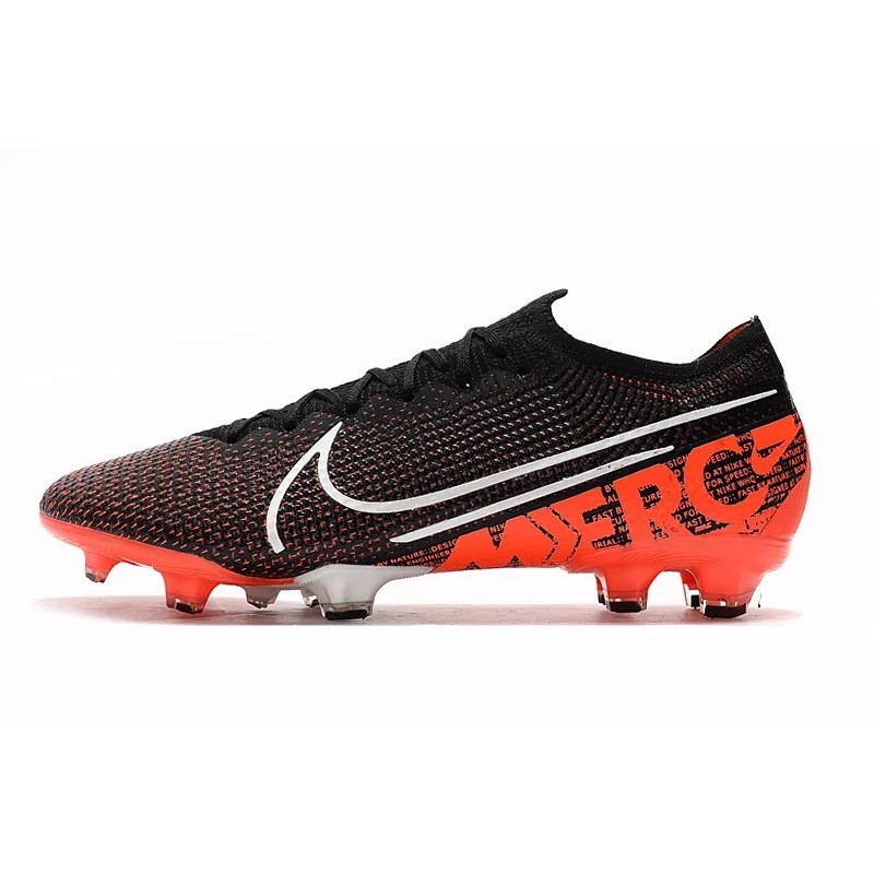 Botas de Fútbol Nike Mercurial Vapor 13 Elite FG Negro&Rojo (#39~#45)