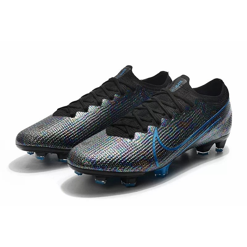 Botas de Fútbol Nike Mercurial Vapor 13 Elite FG Negro&Azul (#39~#45)