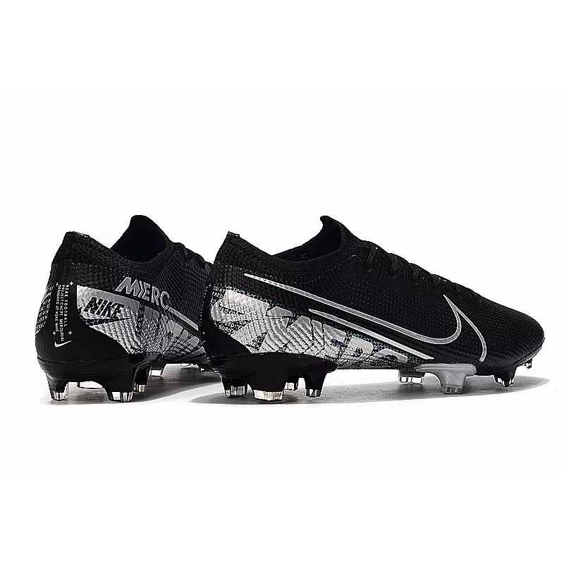 Botas de Fútbol Nike Mercurial Vapor 13 Elite FG Negro&Blanco (#39~#45)
