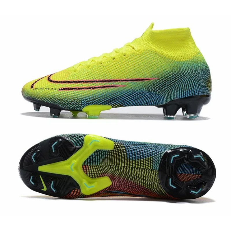 Botas de Fútbol Nike Mercurial Dream Speed 002 Superfly 13 Elite FG High Top Amarillo (#39~#45)