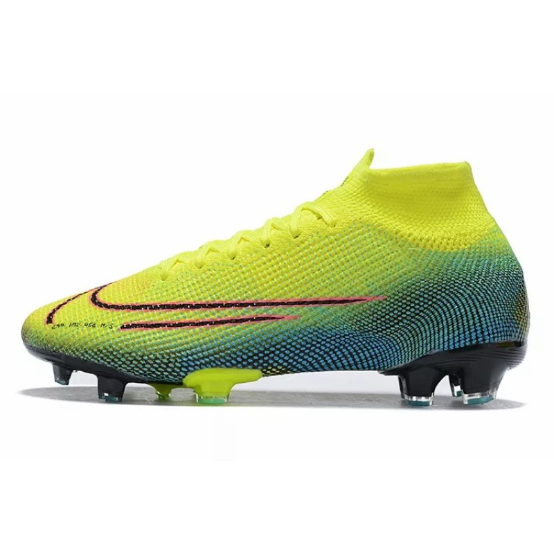 Botas de Fútbol Nike Mercurial Dream Speed 002 Superfly 13 Elite FG High Top Amarillo (#39~#45)