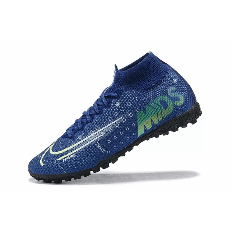 Botas de Fútbol Nike Mercurial Superfly 7 Elite TF Azul Marino (#39~#45)