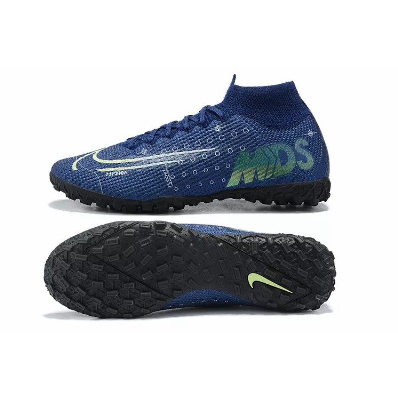 Botas de Fútbol Nike Mercurial Superfly 7 Elite TF Azul Marino (#39~#45)