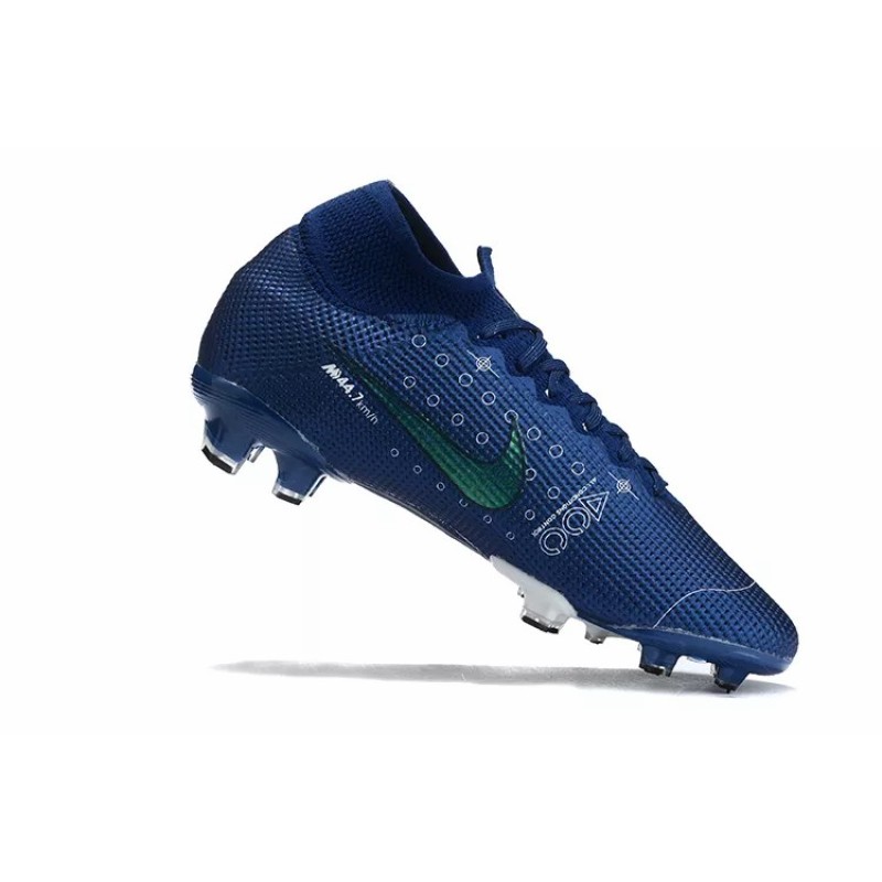 Botas de Fútbol Nike Mercurial Superfly VII 360 Elite FG Azul Marino (#39~#45)