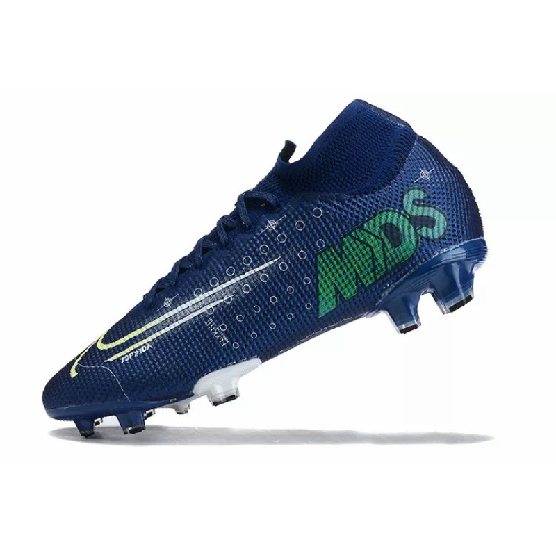 Botas de Fútbol Nike Mercurial Superfly VII 360 Elite FG Azul Marino (#39~#45)