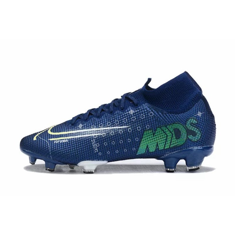Botas de Fútbol Nike Mercurial Superfly VII 360 Elite FG Azul Marino (#39~#45)