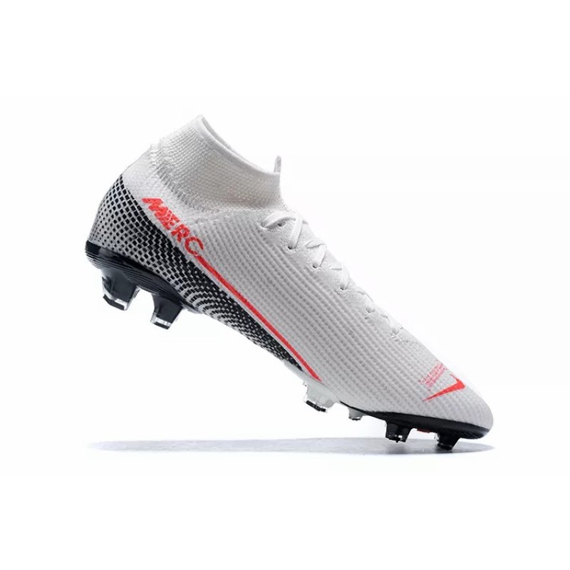 Botas de Fútbol Nike Superfly 7 Elite SE FG Blanco&Negro (#39~#45)