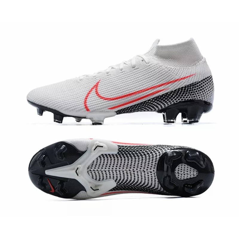 Botas de Fútbol Nike Superfly 7 Elite SE FG Blanco&Negro (#39~#45)