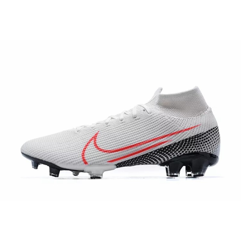 Botas de Fútbol Nike Superfly 7 Elite SE FG Blanco&Negro (#39~#45)