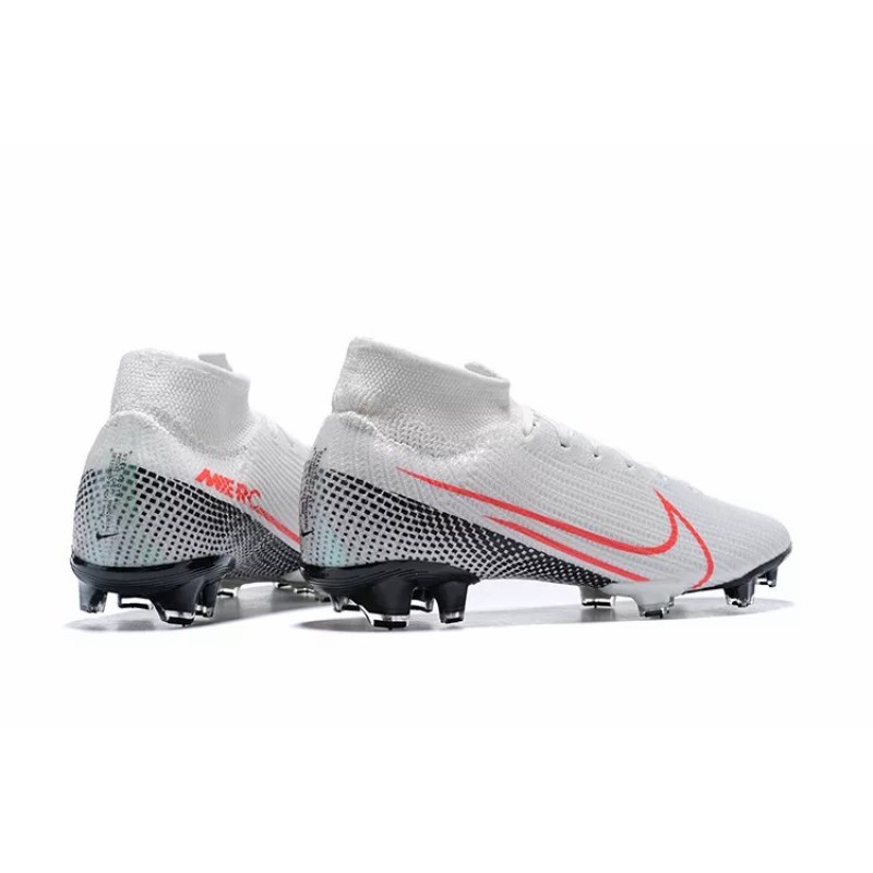 Botas de Fútbol Nike Superfly 7 Elite SE FG Blanco&Negro (#39~#45)