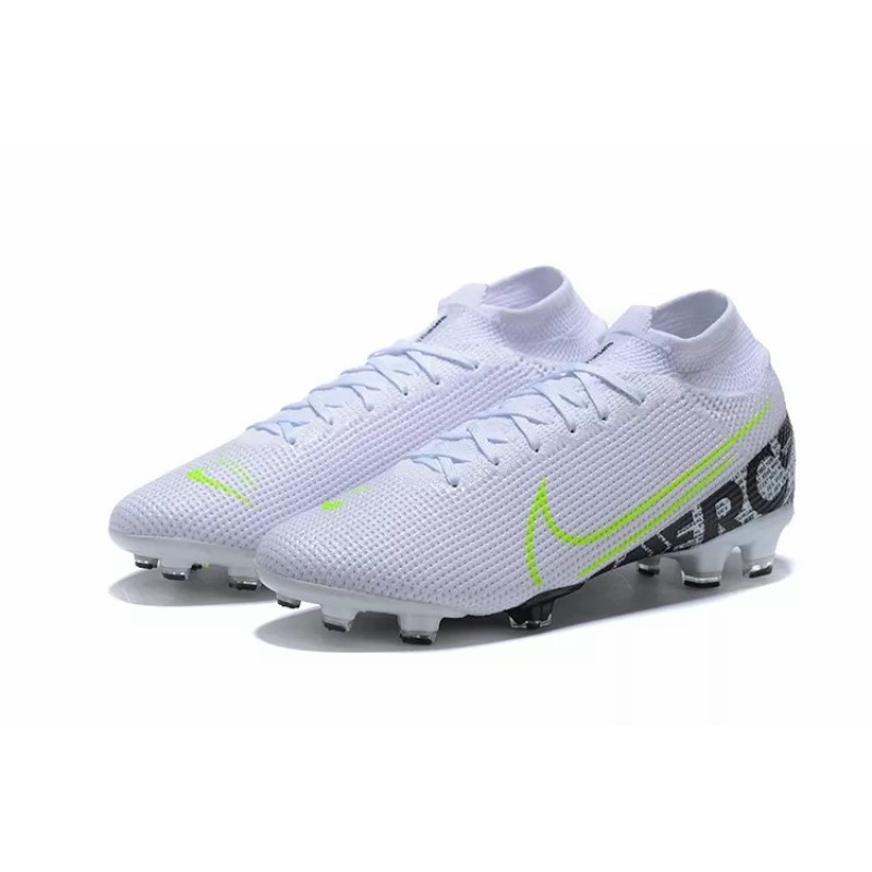 Botas de Fútbol Nike Superfly 7 Elite SE FG Blanco&Negro (#39~#45)