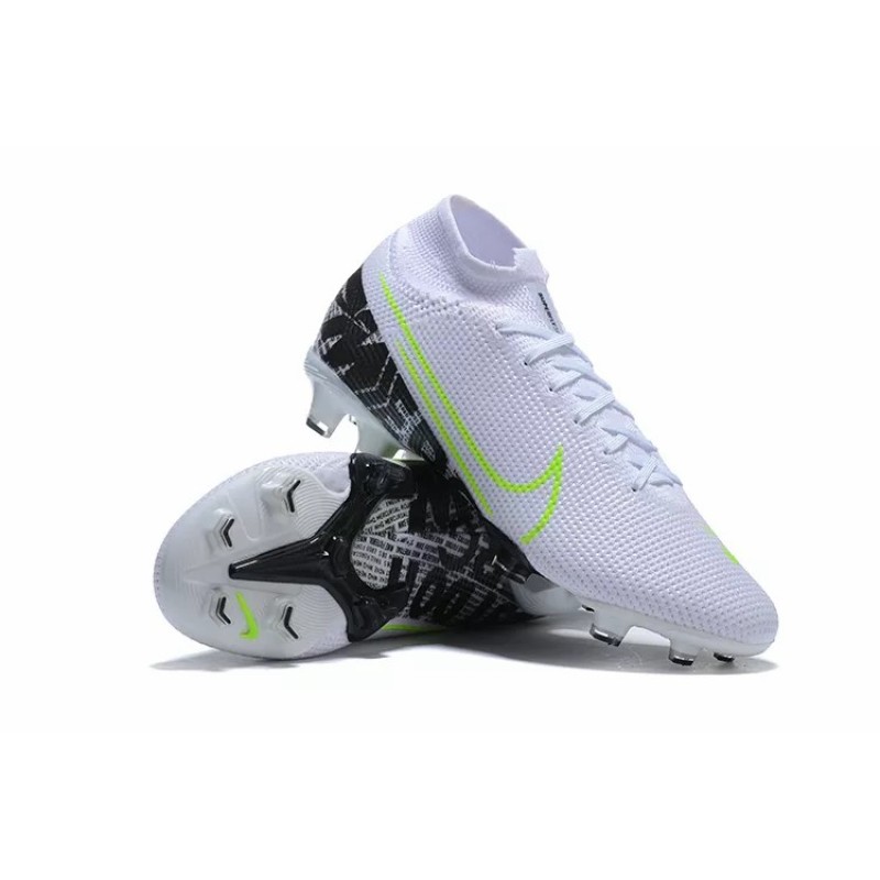 Botas de Fútbol Nike Superfly 7 Elite SE FG Blanco&Negro (#39~#45)