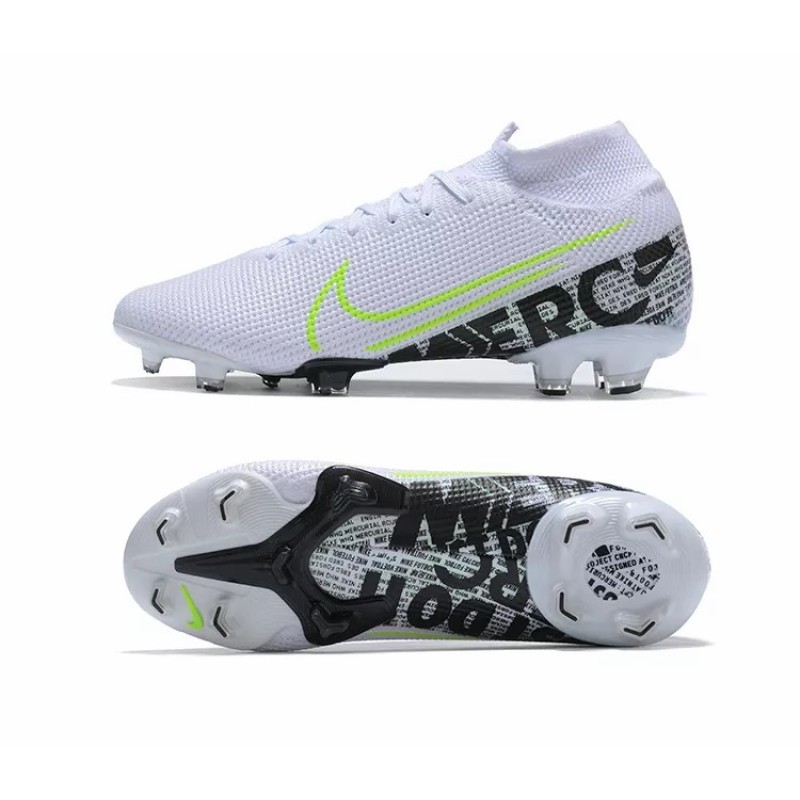 Botas de Fútbol Nike Superfly 7 Elite SE FG Blanco&Negro (#39~#45)