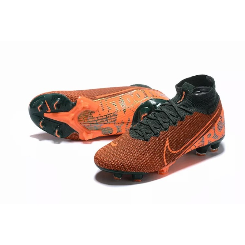 Botas de Fútbol Nike Superfly 7 Elite SE FG Marrón&Naranja (#39~#45)