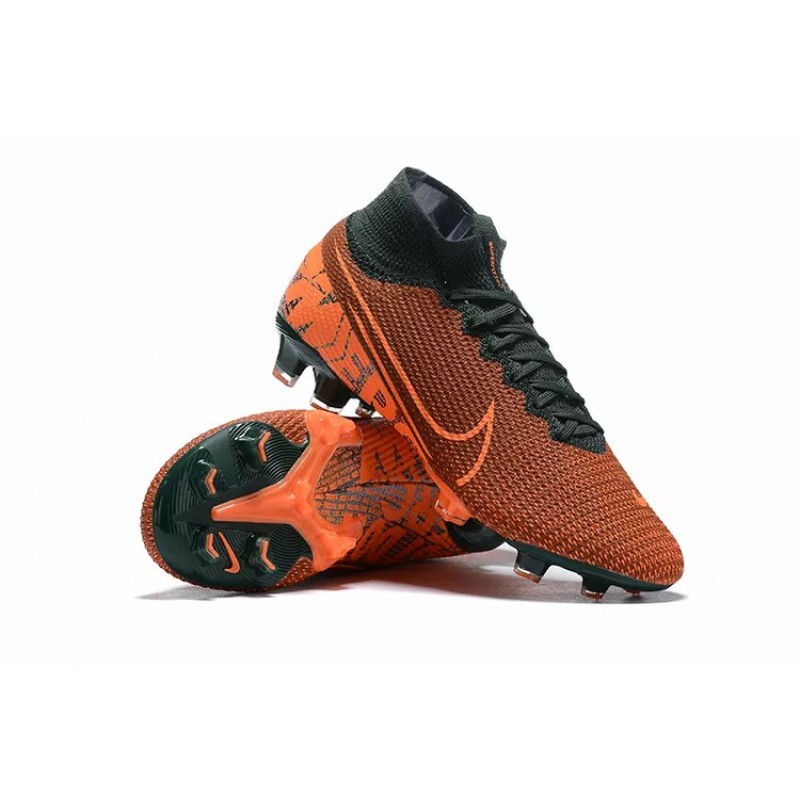 Botas de Fútbol Nike Superfly 7 Elite SE FG Marrón&Naranja (#39~#45)