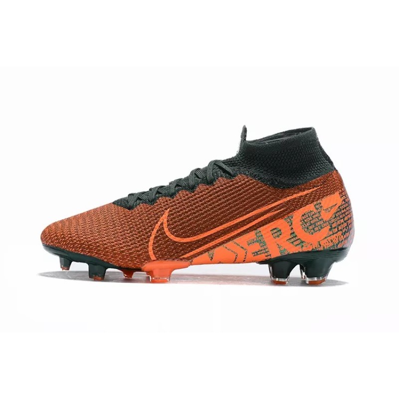 Botas de Fútbol Nike Superfly 7 Elite SE FG Marrón&Naranja (#39~#45)