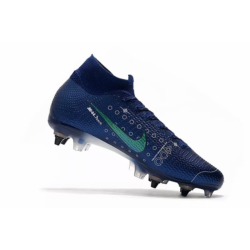 Botas de Fútbol Nike Mercurial Superfly 7 Elite SG-PRO Azul Marino (#39~#45)