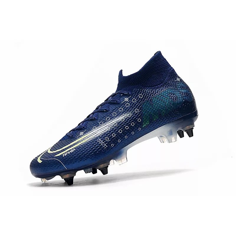 Botas de Fútbol Nike Mercurial Superfly 7 Elite SG-PRO Azul Marino (#39~#45)