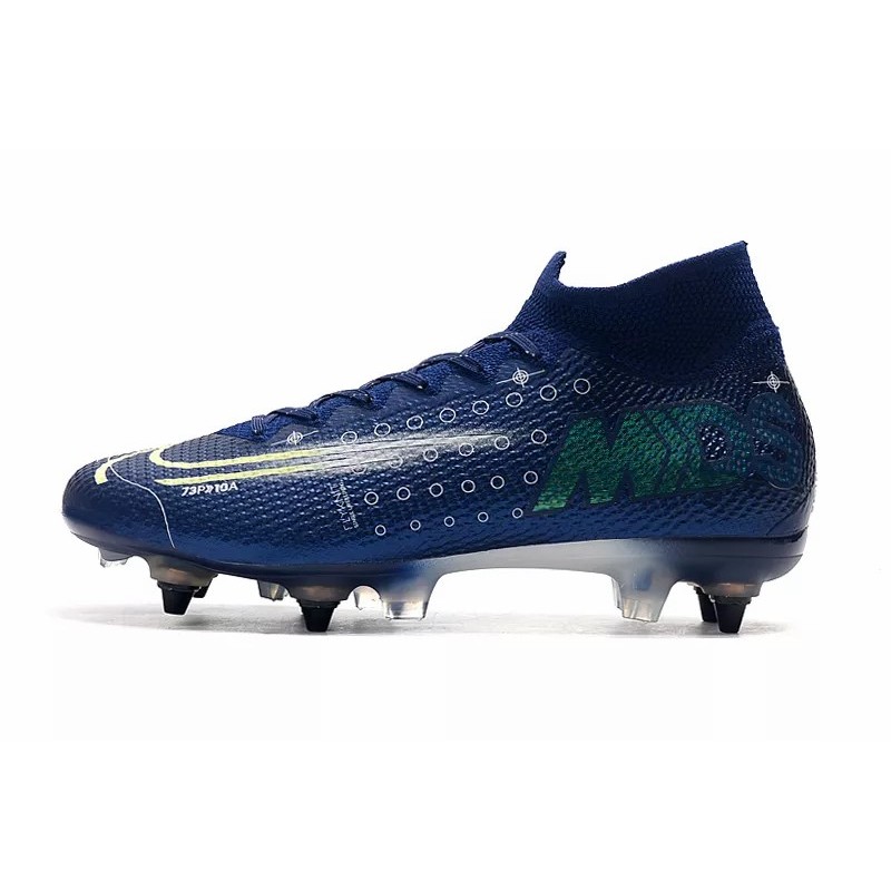 Botas de Fútbol Nike Mercurial Superfly 7 Elite SG-PRO Azul Marino (#39~#45)