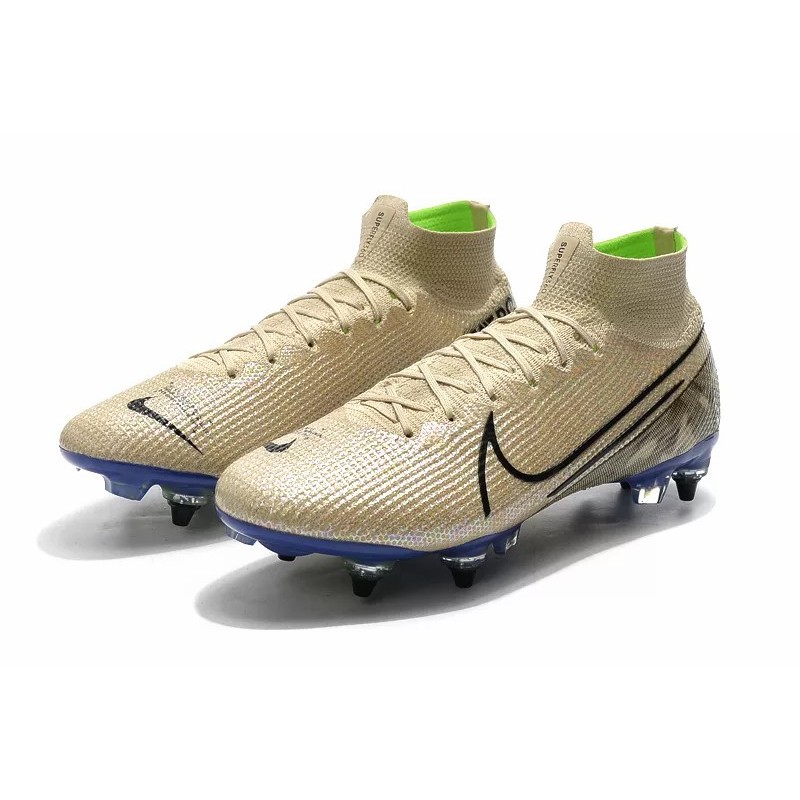 Botas de Fútbol Nike Mercurial Superfly 7 Elite SG-PRO Caqui (#39~#45)
