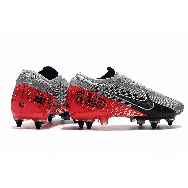 Botas de Fútbol Nike Mercurial Superfly 7 Elite SG-PRO Plateado&Rojo (#39~#45)