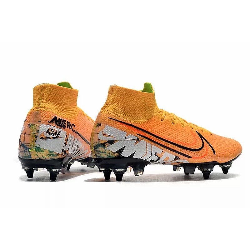 Botas de Fútbol Nike Mercurial Superfly 7 Elite SG-PRO Naranja (#39~#45)