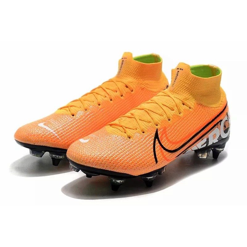 Botas de Fútbol Nike Mercurial Superfly 7 Elite SG-PRO Naranja (#39~#45)