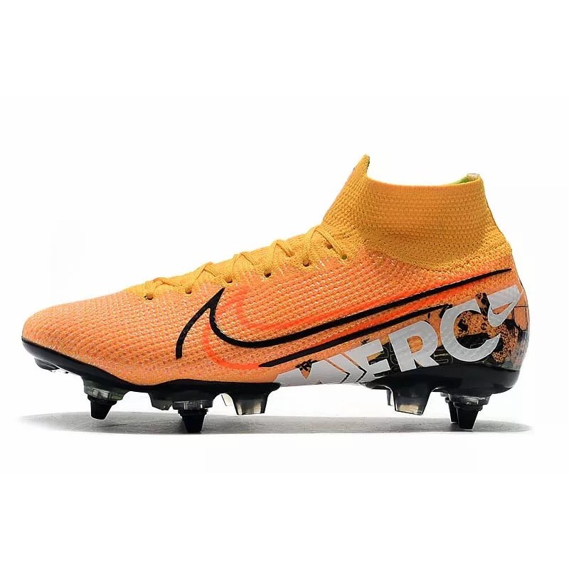Botas de Fútbol Nike Mercurial Superfly 7 Elite SG-PRO Naranja (#39~#45)