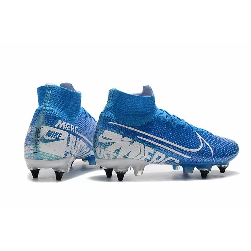 Botas de Fútbol Nike Mercurial Superfly 7 Elite SG-PRO Azul (#39~#45)
