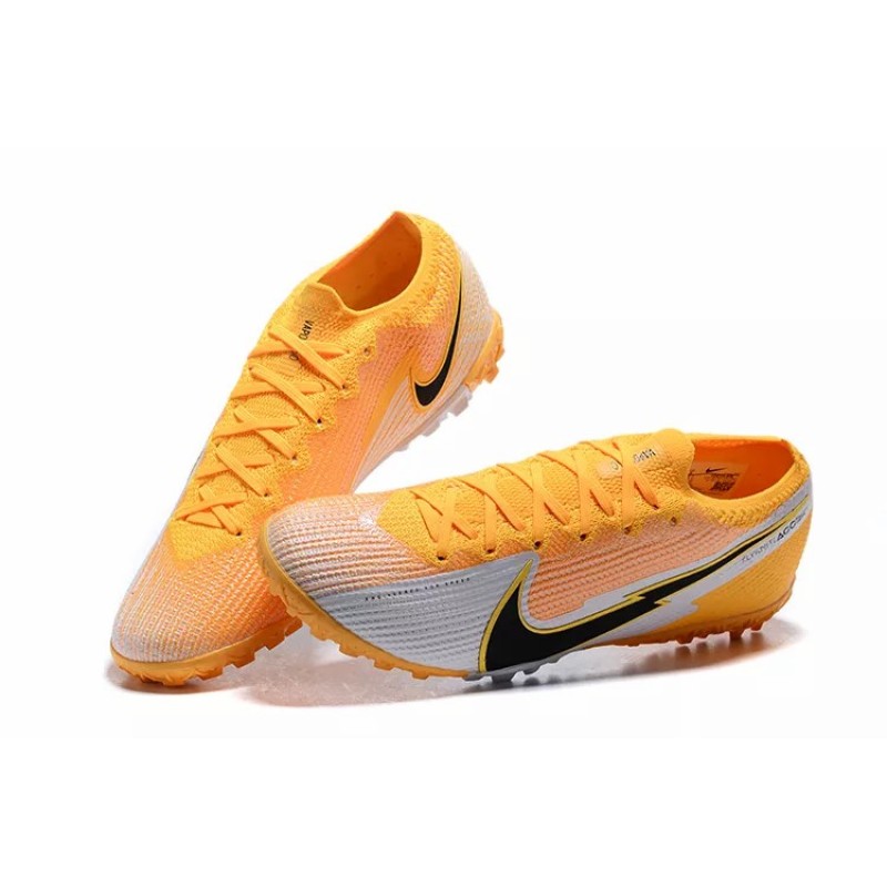 Botas de Fútbol Nike Mercurial Vapor VII 7 Elite TF Naranja&Gris Claro (#39~#45)