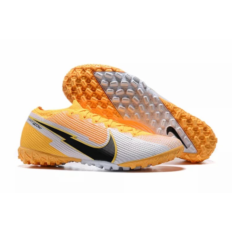 Botas de Fútbol Nike Mercurial Vapor VII 7 Elite TF Naranja&Gris Claro (#39~#45)