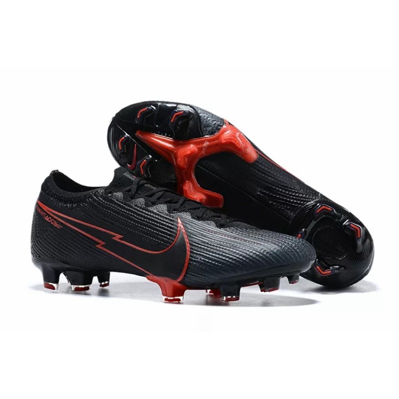 Botas de Fútbol Nike Mercurial Vapor VII 13 Elite FG Negro&Rojo (#35~#45)