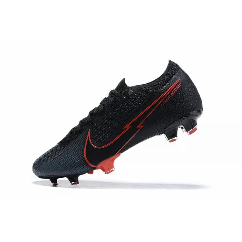 Botas de Fútbol Nike Mercurial Vapor VII 13 Elite FG Negro&Rojo (#35~#45)