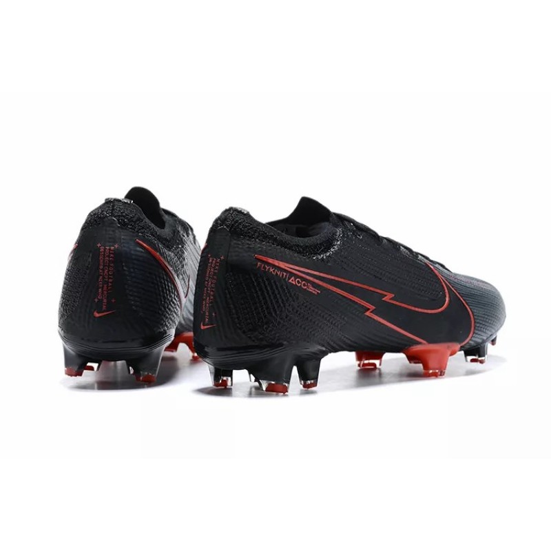 Botas de Fútbol Nike Mercurial Vapor VII 13 Elite FG Negro&Rojo (#35~#45)