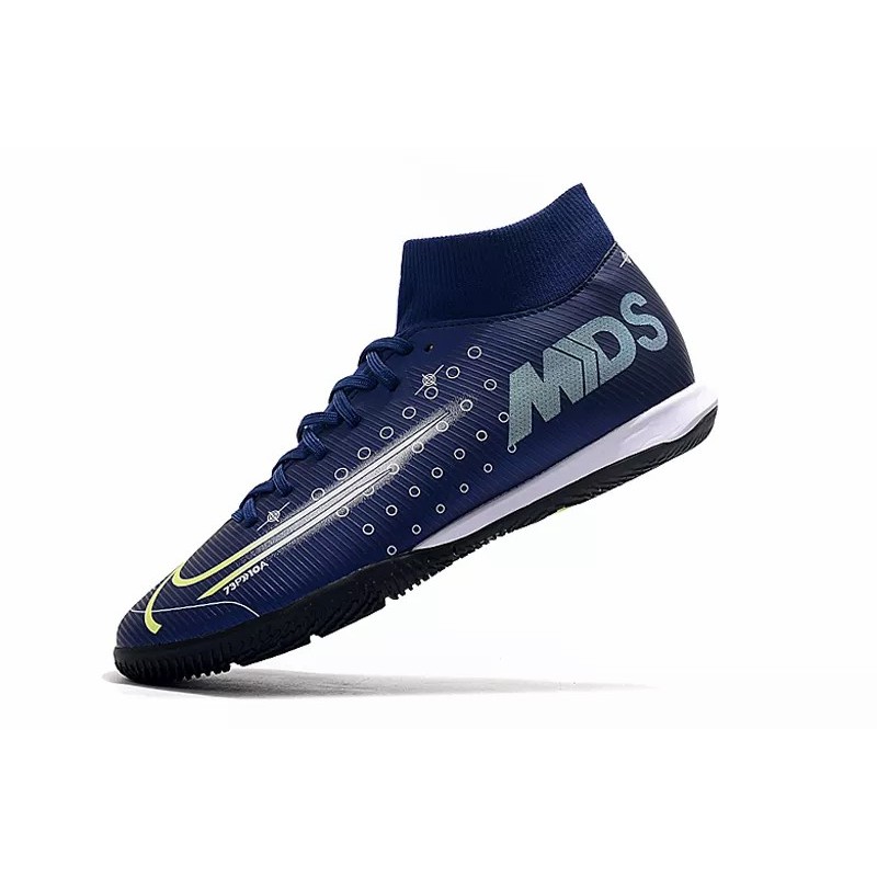 Botas de Fútbol Nike Mercurial Superfly VII Club IC Azul Marino (#39~#45)