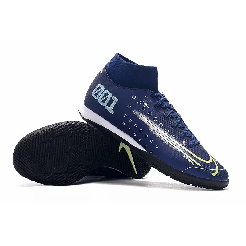 Botas de Fútbol Nike Mercurial Superfly VII Club IC Azul Marino (#39~#45)