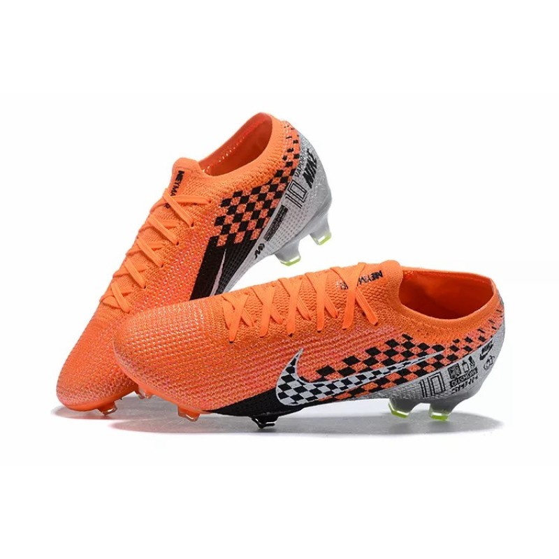 Botas de Fútbol Nike Mercurial Vapor 13 Elite FG Naranja&Gris (#39~#45)
