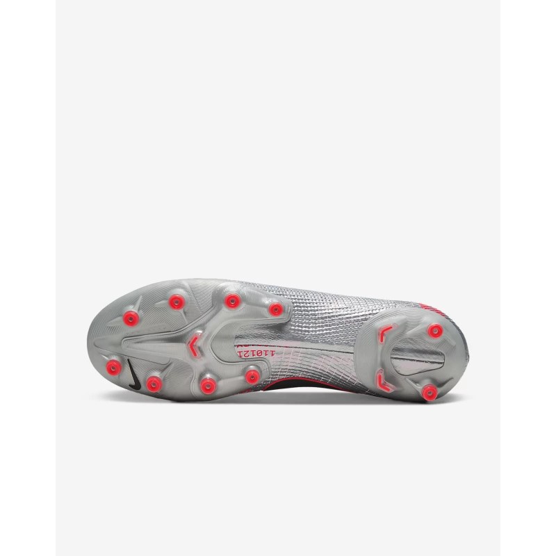 Botas de Fútbol Nike Mercurial Vapor 13 Elite FG Gris&Rojo (#39~#45)