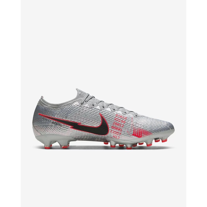 Botas de Fútbol Nike Mercurial Vapor 13 Elite FG Gris&Rojo (#39~#45)