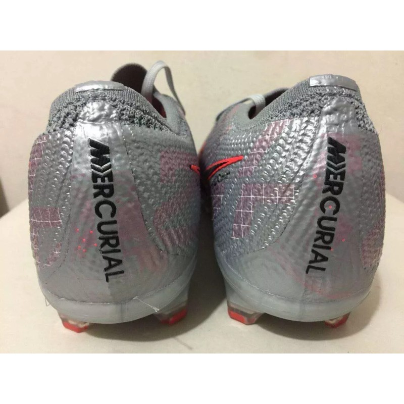 Botas de Fútbol Nike Mercurial Vapor 13 Elite FG Gris&Rojo (#39~#45)