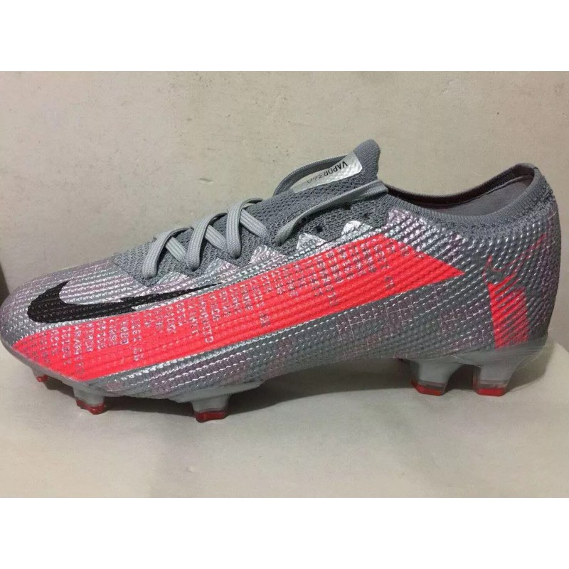 Botas de Fútbol Nike Mercurial Vapor 13 Elite FG Gris&Rojo (#39~#45)
