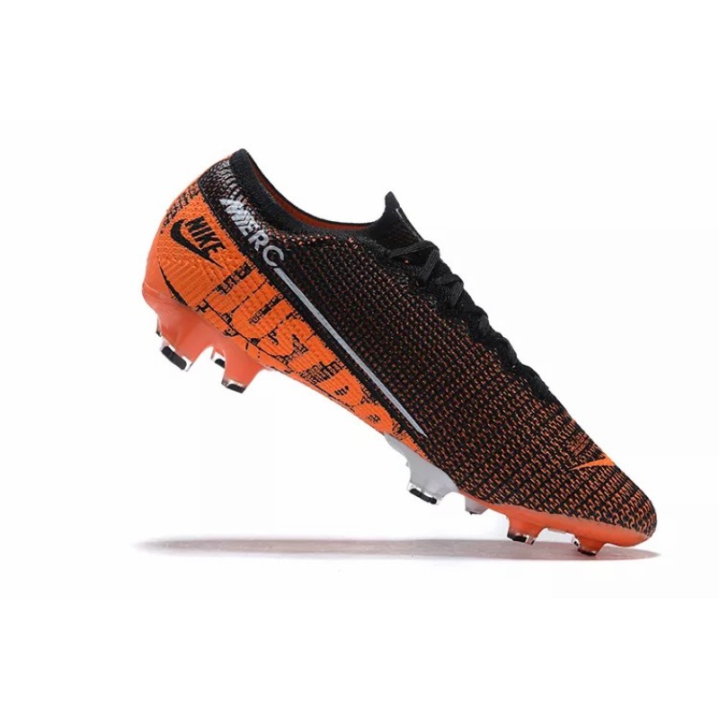 Botas de Fútbol Nike Mercurial Vapor 13 Elite FG Negro&Naranja (#39~#45)