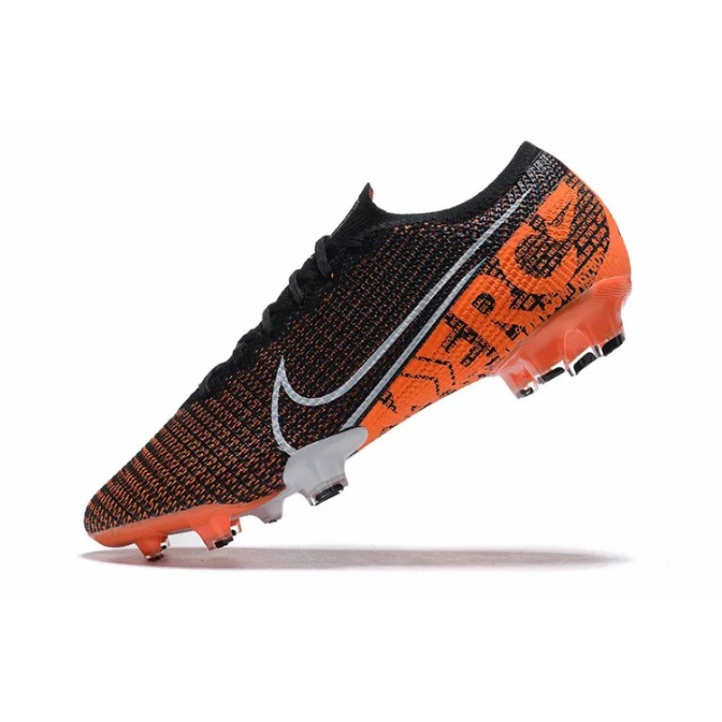 Botas de Fútbol Nike Mercurial Vapor 13 Elite FG Negro&Naranja (#39~#45)