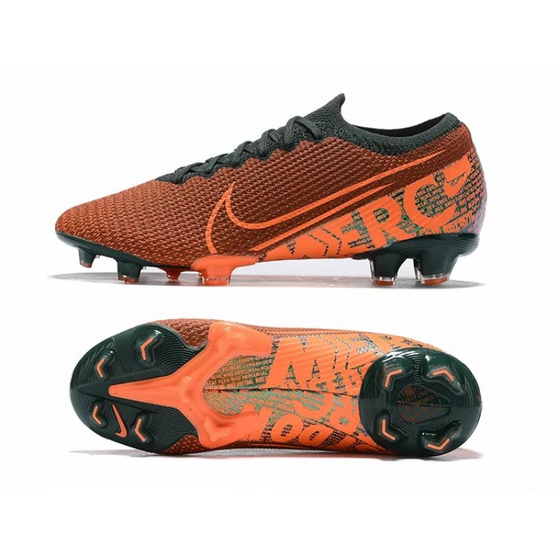 Botas de Fútbol Nike Mercurial Vapor 13 Elite FG Naranja Oscuro (#39~#45)