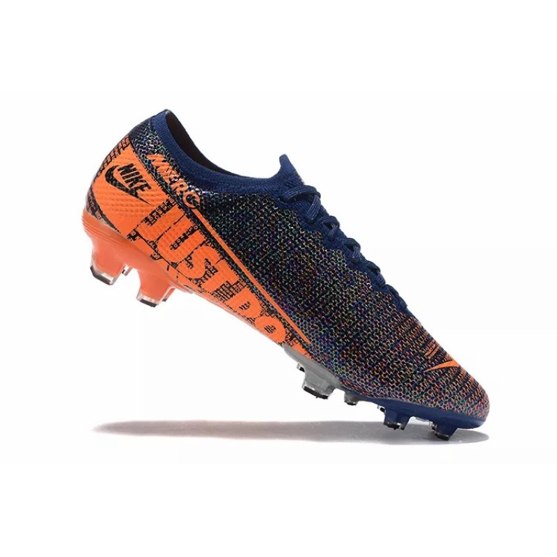 Botas de Fútbol Nike Mercurial Vapor XIII Elite FG Negro&Naranja (#38~#45)