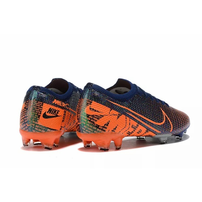 Botas de Fútbol Nike Mercurial Vapor XIII Elite FG Negro&Naranja (#38~#45)