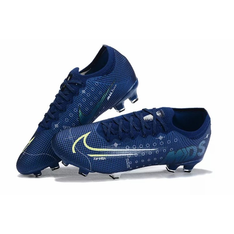 Botas de Fútbol Nike Mercurial Vapor XIII Elite FG Azul Marino (#38~#45)