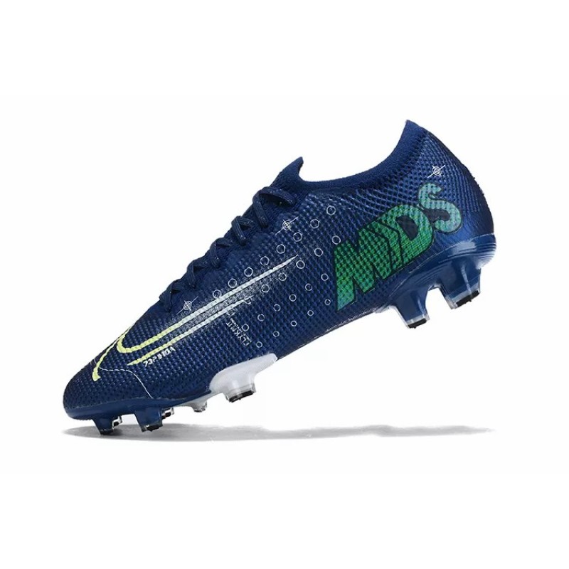 Botas de Fútbol Nike Mercurial Vapor XIII Elite FG Azul Marino (#38~#45)